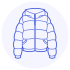 icono chaqueta